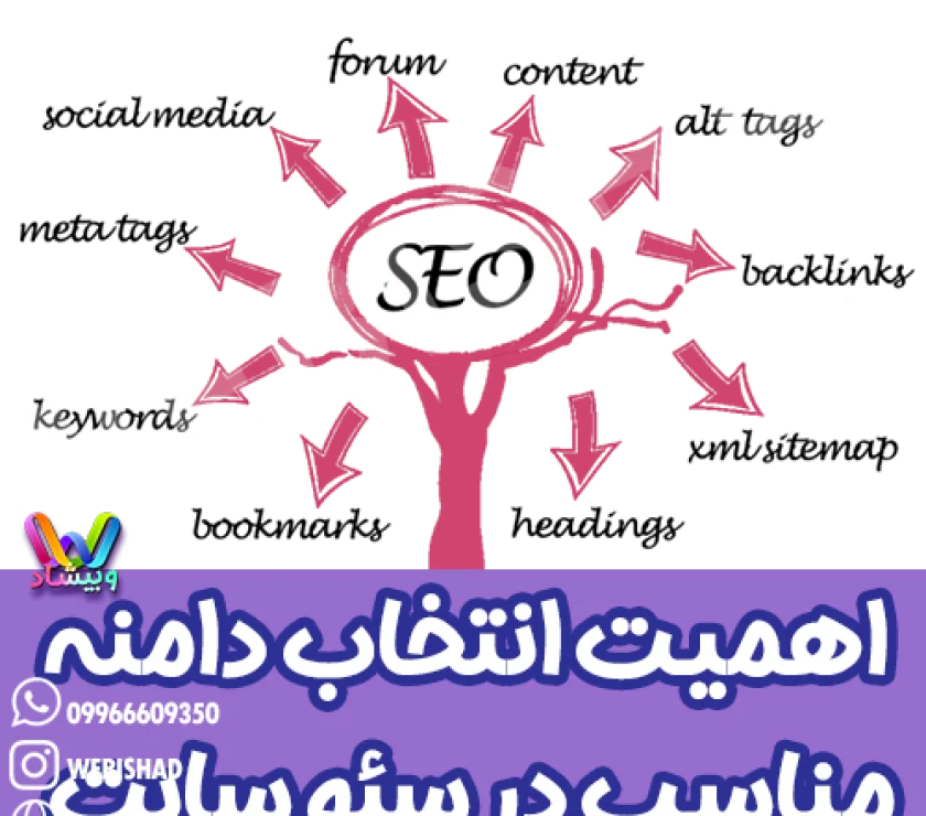 اهمیت انتخاب دامنه مناسب در سئو سایت