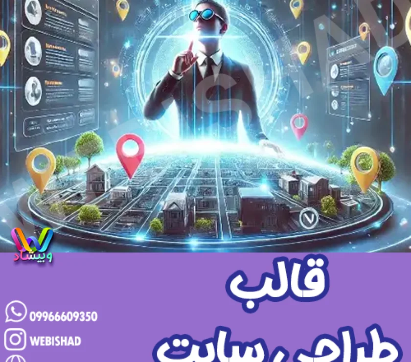 قالب طراحی سایت