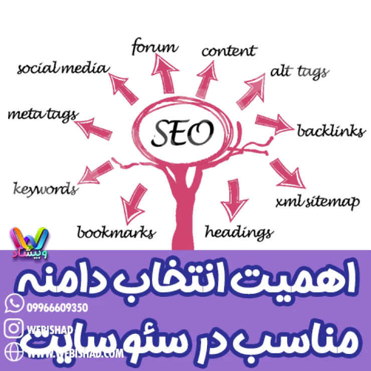 اهمیت انتخاب دامنه مناسب در سئو سایت